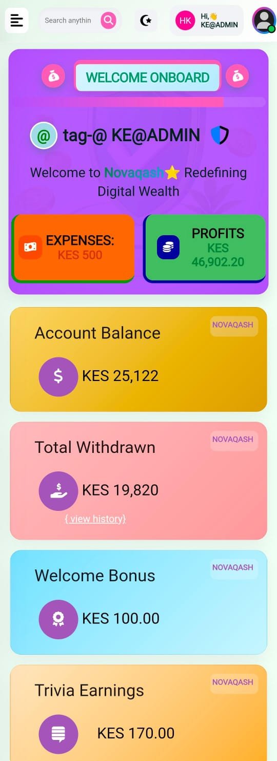 Kenya Dashboard